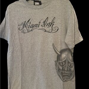 Miami Ink Gray Demon Graphic Tee